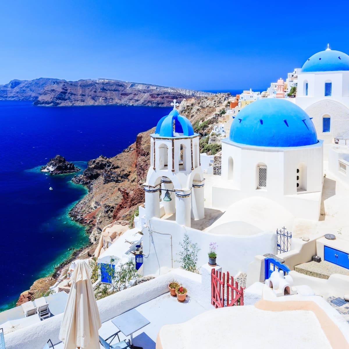 Sunset Serenades in Santorini